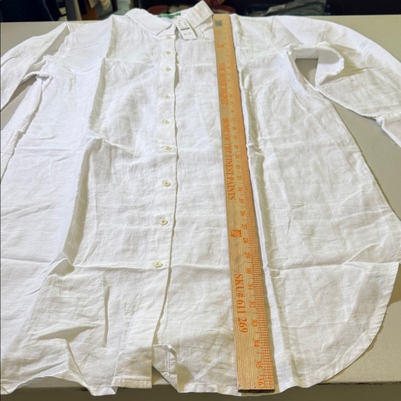 J. Crew Relaxed-fit beach shirt in linen-cotton blend Size medium - Picture 5 of 12